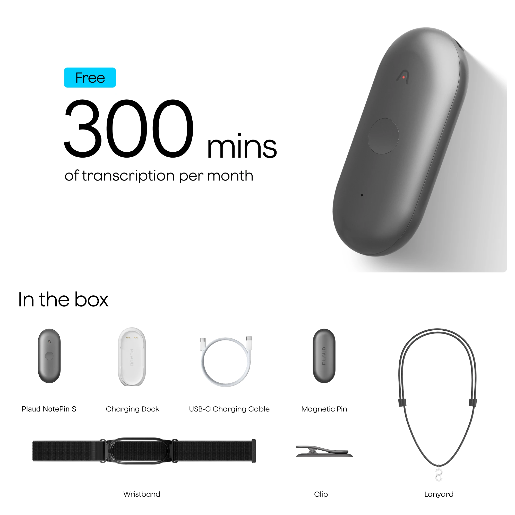 Plaud NotePin S